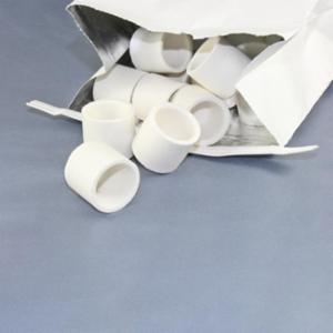 ELTRA Ceramic crucibles, premium, Ø 1”, bagged, 1,000 pieces 90148