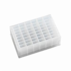 Porvair Sciences 48 Square 5 ml  well V bottom PP storage plate 360002