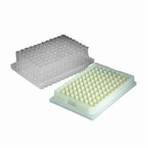 Porvair Sciences 2 ml Glass conical vials in loader for Multi-Tier™ Plate 4200-950VL