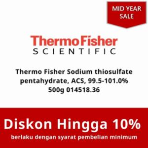 Thermo Fisher Sodium thiosulfate pentahydrate, ACS, 99.5-101.0% 500g 014518.36