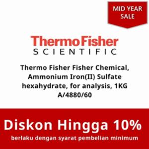 Thermo Fisher Fisher Chemical, Ammonium Iron(II) Sulfate hexahydrate, for analysis, 1KG A/4880/60