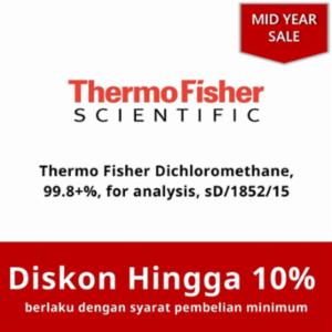 Thermo Fisher Dichloromethane, 99.8+%, for analysis, sD/1852/15