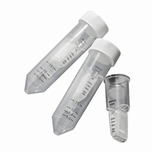 GVS Centrifugal Filter, 15ml, White, 50KD, 24ps/box, 4boxes/case CEF15W050KD24040