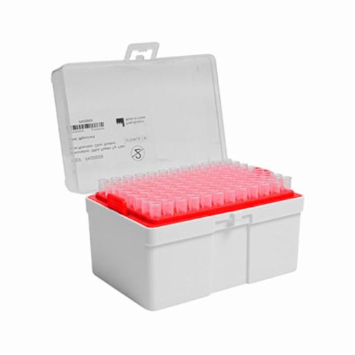 LabPRO QuickFit Pipette Tip 100uL, Filter, Clear, Racked, Sterile, 4,800pcs/carton LPCP0059