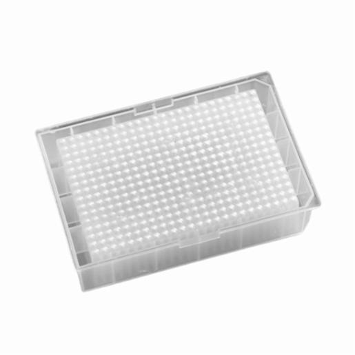 Porvair Sciences 384 well Square 300 µl V bottom PP storage plate (sterile) 219041